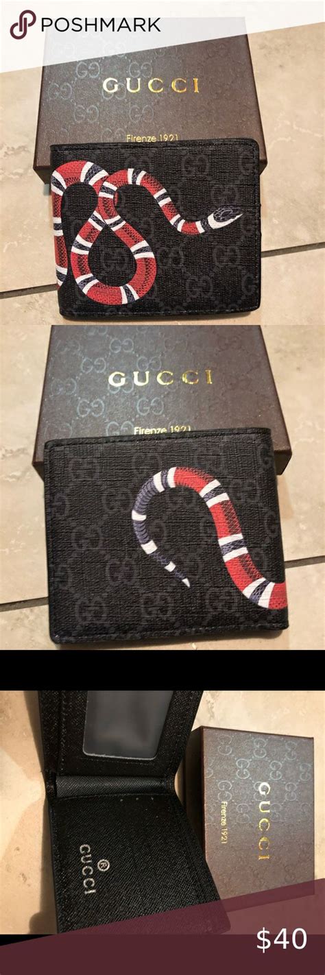 gucci pet snake|gucci wallet snake original.